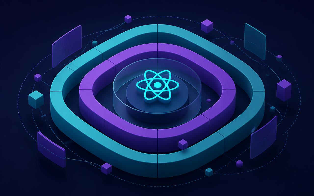 Clean Architecture in React Applications cover illustration